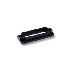 Embase encastrée 24B, Aluminium moulé sous pression, acier inoxydable, IP68/IP69K, Sortie basse